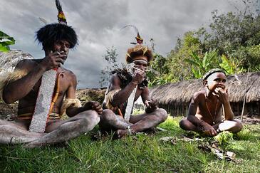 Melius, Dani Papou Tribe, Papouasie, © Etienne Pierart
